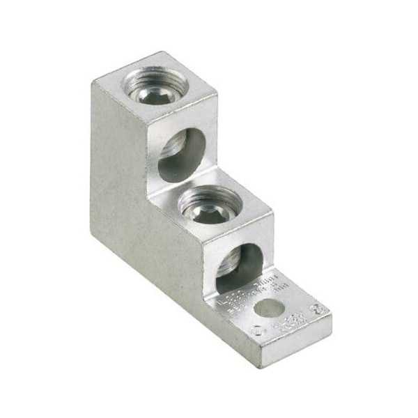 Mechanical Lug, 300 kcmil Max, 1 Hole, 5/16 in Stud, Aluminum